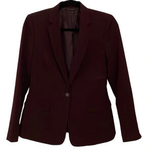 T Tahari Blazer Single Button Long Sleeve Fully Lined Size 10